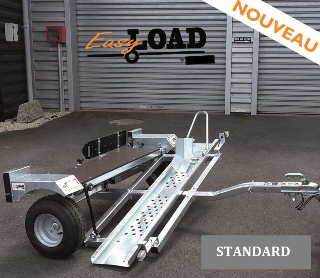 Remorque transversale scooter 3 roues, Easy Load Automatic MP3 - BSM  Remorques et locations