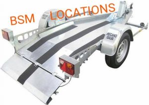 Châssis porte-moto (1/3 motos) - BSM Remorques et locations